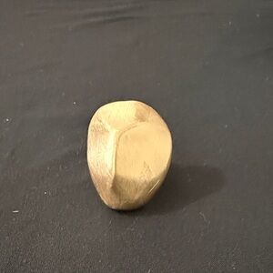 Gold-Tone Chunky stretchable Statement Ring